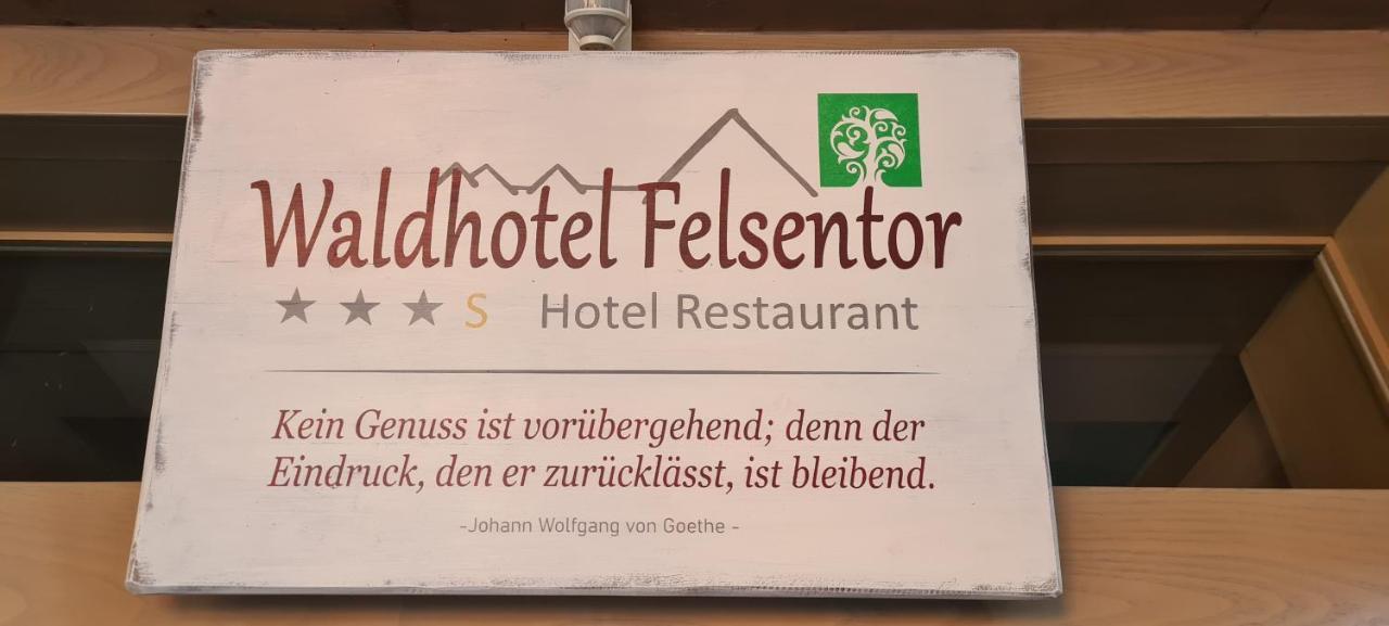 Waldhotel Felsentor Hauenstein Exterior photo